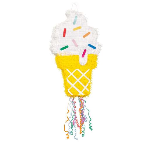 Pinata Ijshoorn 16cm, Hobby en Vrije tijd, Feestartikelen, Nieuw, Verzenden