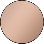 Spiegel - Wandspiegel - Trion Brid - Roze Spiegelglas - Rond, Huis en Inrichting, Woonaccessoires | Spiegels, Ophalen of Verzenden