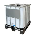 IBC container 1000 liter - Kunststof pallet - Geen UN keur, Zakelijke goederen, Ophalen of Verzenden