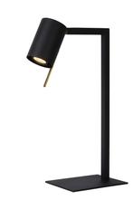 Lucide LESLEY - Bureaulamp 1xGU10 Zwart, Nieuw, Trendy verlichting, Verzenden