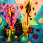 Marta Ellie (1985) - Kaleidoscope Kite XXL