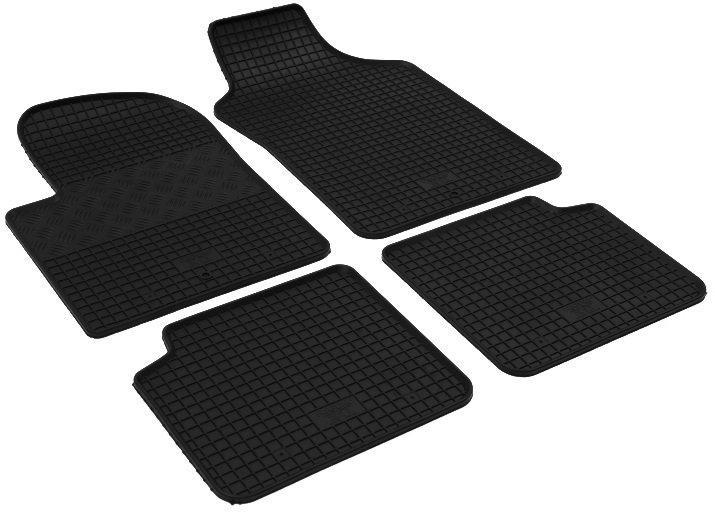 Rubber automatten Fiat 500 | 2007-2024, Auto-onderdelen, Interieur en Bekleding, Nieuw, Fiat, Verzenden