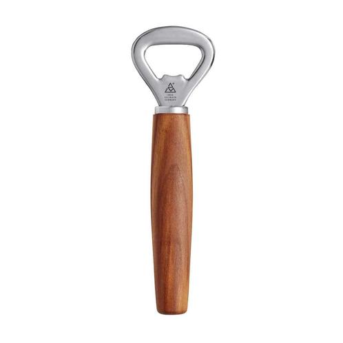 Triangle Sense Flesopener - 15 cm - RVS met Pruimenhouten..., Huis en Inrichting, Keuken | Keukenbenodigdheden, Nieuw, Ophalen of Verzenden
