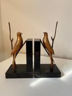 Irénée Rochard - Boekensteunen (2) - Brons - brons en marmer, Nieuw