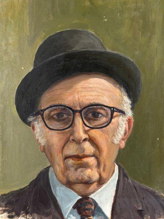 Italiaanse school (XX) - Ritratto di uomo anziano, Antiek en Kunst, Kunst | Schilderijen | Klassiek