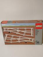 Lego - lego trein 7852 Left and Right Points Manual Gray, Kinderen en Baby's, Nieuw