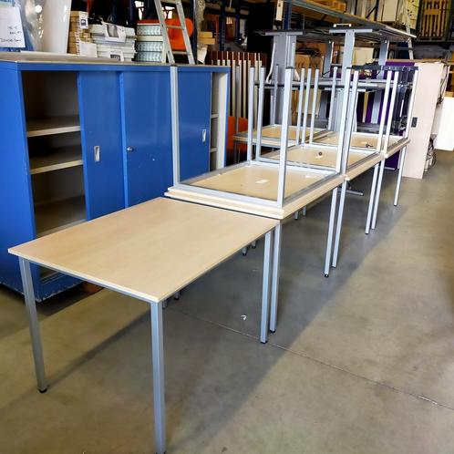 Gispen kantoortafel - 100x80 cm (alleen per set), Huis en Inrichting, Tafelonderdelen, Ophalen of Verzenden