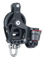 Harken 60mm Element enkelschijfsblok met hondsvot en klem, Watersport en Boten, Ophalen of Verzenden, Nieuw