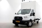 Ford Transit 350 2.0 TDCI 130pk Trend Bakwagen met achterdeu, Gebruikt, Euro 6, Wit, Dealer onderhouden