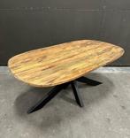 Eettafel Donny Deens Ovaal Maat 220x100 cm, Huis en Inrichting, Tafels | Eettafels, Ophalen of Verzenden, Nieuw