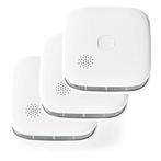 Slimme rookmelder | Nedis SmartLife | 3 stuks, Doe-het-zelf en Verbouw, Alarmsystemen, Verzenden, Nieuw