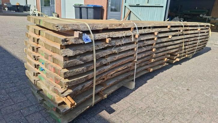 Eikenhouten stam 35 mm dik Meubelkwaliteit, Doe-het-zelf en Verbouw, Hout en Planken, Eiken, 300 cm of meer, 25 tot 50 mm, Nieuw