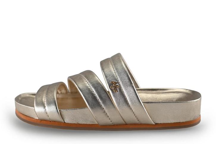 Mexx slippers in maat 38 Zilver | 25% korting, Kleding | Dames, Schoenen, Overige kleuren, Zo goed als nieuw, Slippers, Verzenden