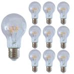 Bundel LED Gloeidraad lamp spiraal dimbaar 4W A60 E27 10, Ophalen of Verzenden, Nieuw