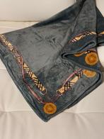 Exclusieve groene ruit met gouden medaillon. - Plaid - 1.5 m