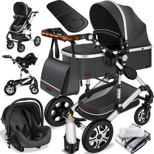 KESSER® Kinderwagen 3 in 1 Loops Wandelwagen Set incl. Autos, Kinderen en Baby's, Autostoeltjes, Nieuw, Verzenden