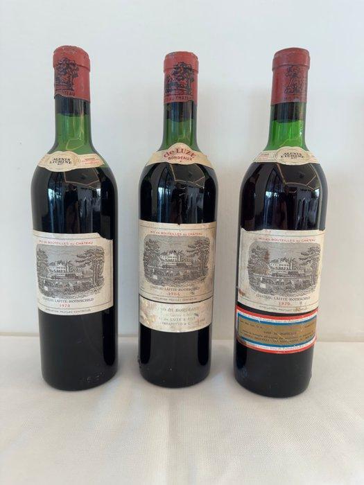 1970 x2 & 1964 Chateau Lafite Rothschild - Bordeaux,, Verzamelen, Wijnen