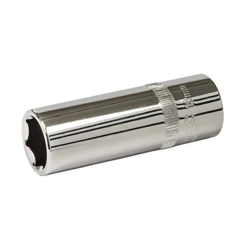 Silverline Diepe metrische dop - 18 mm - chroom vanadium..., Auto diversen, Autogereedschap, Nieuw, Ophalen of Verzenden