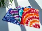 4 Fat quarters - Tie Dye mix Quiltstoffen / Patchwork stoffe, Hobby en Vrije tijd, Stoffen en Lappen, Ophalen of Verzenden, Nieuw