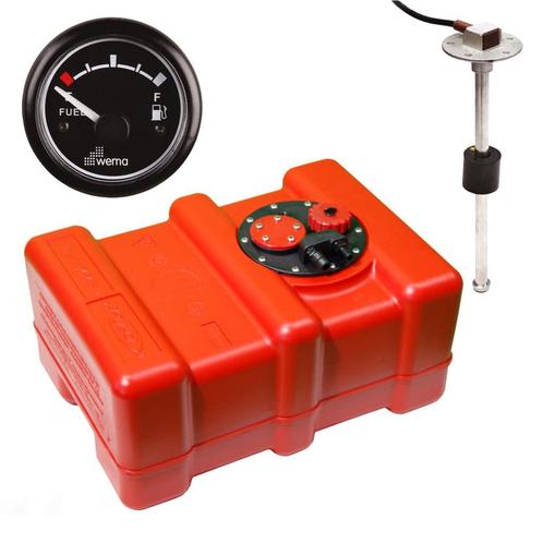 Inbouw Brandstoftank Kunststof Complete Set 33 Liter Inclusi, Watersport en Boten, Bootonderdelen, Nieuw, Ophalen of Verzenden
