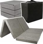 Opvouwbaar 2 persoons matras - wasbare hoes - 195x120x7 c..., Ophalen of Verzenden, Nieuw