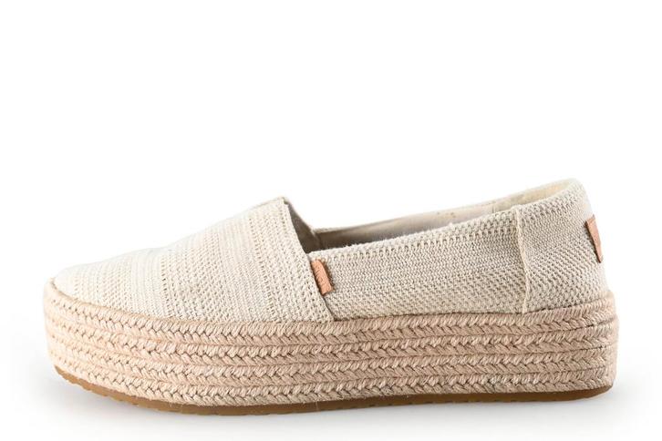 Toms Espadrilles in maat 39 Beige | 10% korting, Kleding | Dames, Schoenen, Beige, Zo goed als nieuw, Verzenden