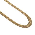 Halsketting - 18 karaat Geel goud, Sieraden, Tassen en Uiterlijk, Kettingen, Nieuw