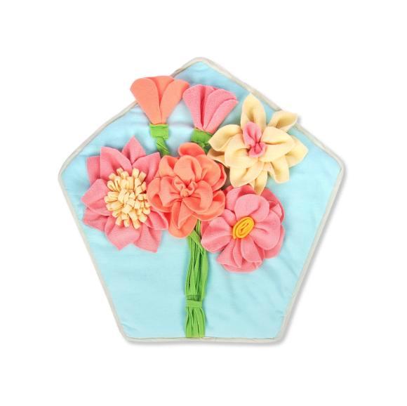 Snuffelmat Flowers 55x55cm (Hond, Snuffelmatten, Spelen), Dieren en Toebehoren, Hondenspeelgoed, Nieuw, Ophalen of Verzenden