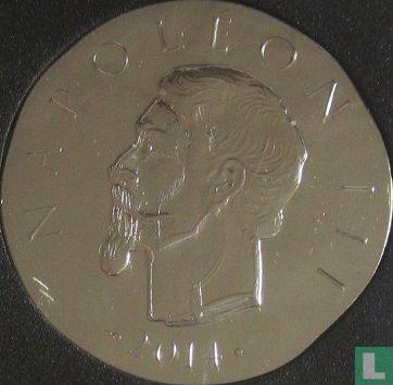 Frankrijk 10 euro 2014 (PROOF) Napoléon III, Postzegels en Munten, Munten | Europa | Euromunten, Losse munt, Goud, Zilver, Verzenden