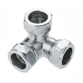 BONFIX Knel vertinde hoek t-stuk 22x15x22 mm, Doe-het-zelf en Verbouw, Buizen en Afvoer, Ophalen of Verzenden