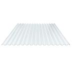 PVC damwandplaat | Dakplaat | 70/18 | 1,4 mm | Helder