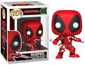 Funko POP! Vinyl Marvel Holiday-Deadpool w/ Candy Canes beschikbaar voor biedingen