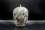 Pot (2) - Porselein - 19e eeuw Chinese potten, Antiek en Kunst