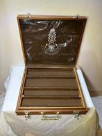 Kist - Vintage houten Juwelen kist met bamboo-look met, Antiek en Kunst, Curiosa en Brocante