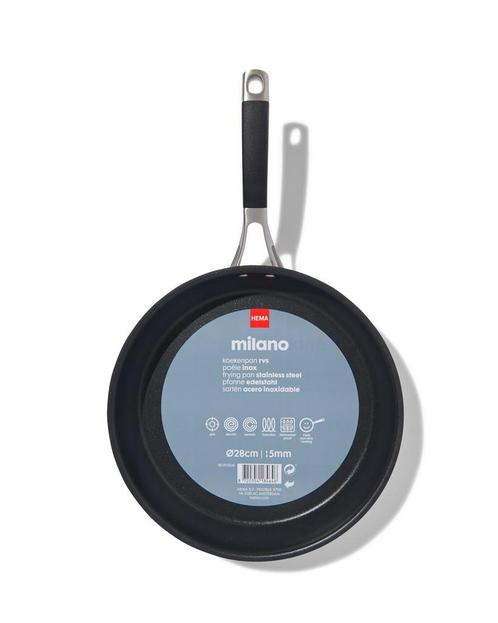 HEMA Koekenpan Ø28cm Milano van €32.99 voor €21.44 sale, Huis en Inrichting, Keuken | Potten en Pannen, Nieuw, Verzenden