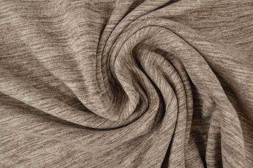 10 meter jersey stof extra zacht - Taupe, Hobby en Vrije tijd, Stoffen en Lappen, 120 cm of meer, 200 cm of meer, Overige kleuren