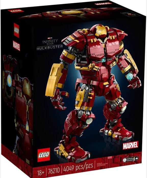 Lego Stenen - L’armure Hulkbuster LEGO® Marvel (76210) +, Kinderen en Baby's, Speelgoed | Duplo en Lego