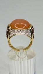 Ring - 14 karaat Geel goud, Prachtige vintage 14k gouden, Nieuw