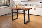 Bartafel Nicola 160 cm Mango hout - H 93cm (1c) - Meerdere, Huis en Inrichting, Tafels | Eettafels, Ophalen of Verzenden, Nieuw