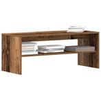 vidaXL Tv-meubel 100x40x40 cm bewerkt hout oud houtkleurig, Verzenden, Nieuw, Overige houtsoorten