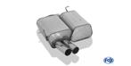 FOX BMW E46 316Ti/ 318Ti/ 325Ti einddemper - 2x80 type 10, Verzenden, Nieuw