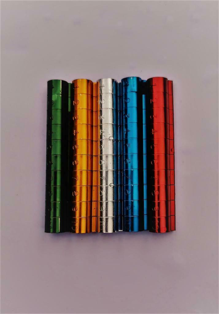 Vogelringen knijpringen aluminium kanarie tropen parkieten, Dieren en Toebehoren, Vogels | Toebehoren, Nieuw, Ophalen of Verzenden