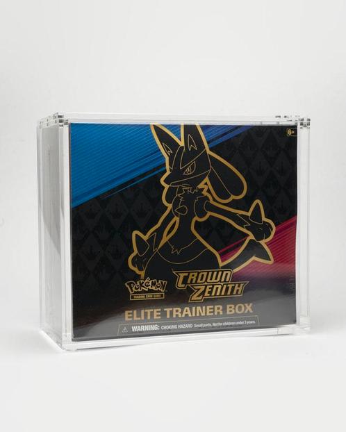 Premium Pokémon Elite Trainer Box Acryl display case, Hobby en Vrije tijd, Verzamelkaartspellen | Pokémon, Boosterbox, Nieuw
