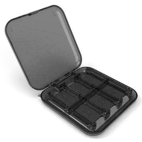 Opberg-Box voor 12 Nintendo Switch Spellen Zwart, Spelcomputers en Games, Spelcomputers | Overige Accessoires, Nieuw, Verzenden