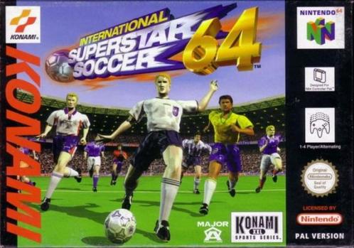 International Superstar Soccer 64 (Nintendo 64), Spelcomputers en Games, Games | Nintendo 64, Gebruikt, Verzenden