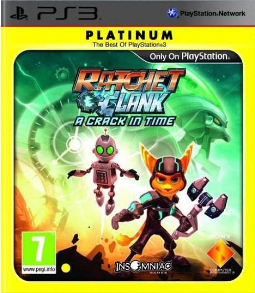 Ratchet & Clank A Crack in Time (platinum) (PlayStation 3), Spelcomputers en Games, Games | Sony PlayStation 3, Gebruikt, Vanaf 3 jaar