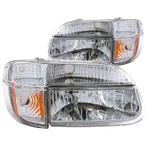 ANZO 1995-2001 Ford Explorer Crystal Headlights Chrome w/, Auto-onderdelen, Verlichting, Ophalen of Verzenden, Nieuw