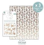 Decoupage papier Out Loud Copper metallic - Craft Consortium
