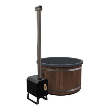 Hottub Welltub 176cm. 35kW externe kachel (4-5 pers.) ACTIE