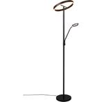Vloerlamp - Dimbaar - 1-lichts - Chroom, Huis en Inrichting, Lampen | Vloerlampen, Ophalen of Verzenden, Nieuw, Metaal, 100 tot 150 cm
